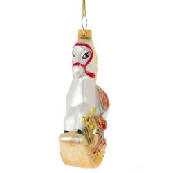 GAEM Украшение новогоднее "Лошадка-качалка", L9 W3 H11 см