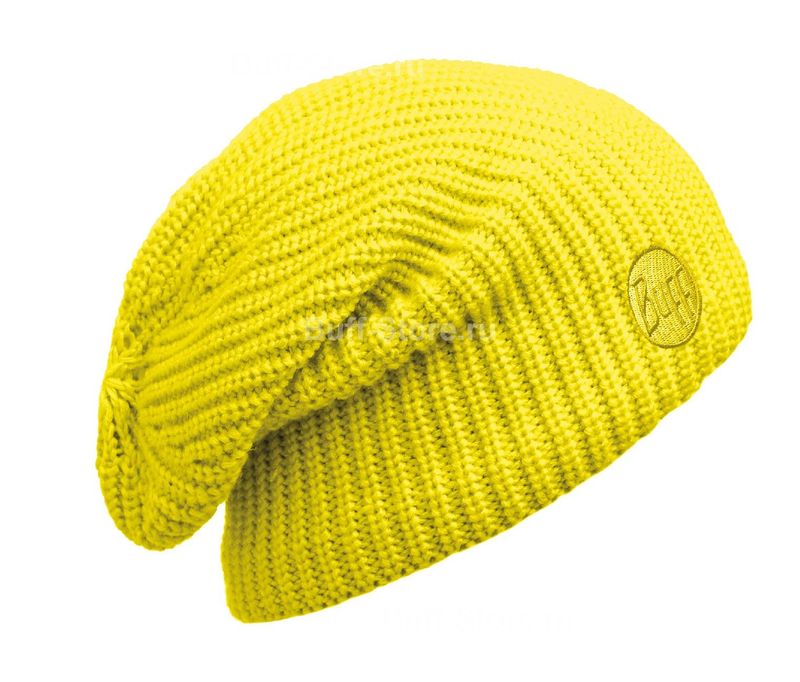 Вязаная шапка Buff Drip Yellow Fluor Фото 1