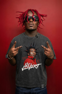 Футболка SHMOT "LILUZIVERT" GARMENT DYE Черный