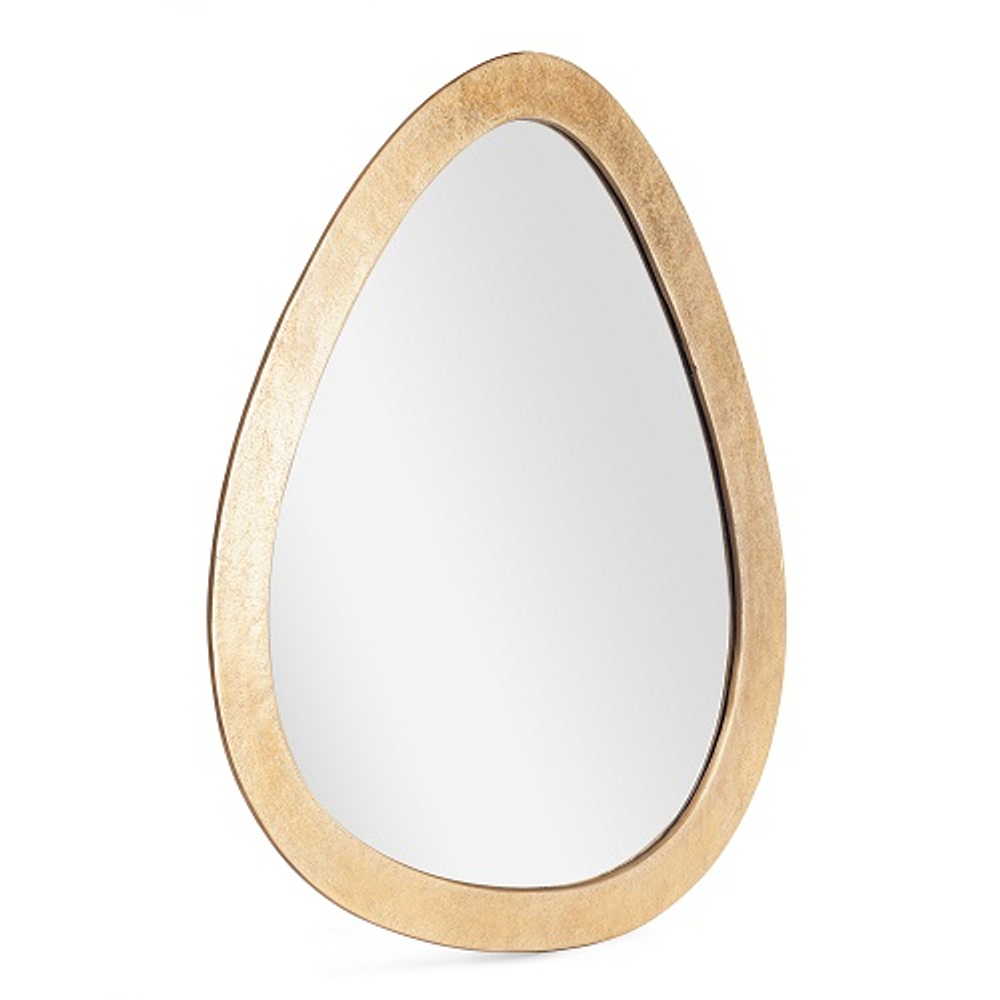 Зеркало Эгг/Egg (мод. LS-0167) металл: алюминий/стекло/МДФ, 78х61х5см, золотой