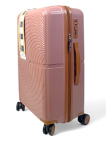 Средний чемодан Bon-Voyage PP Wave, Пудровый, M