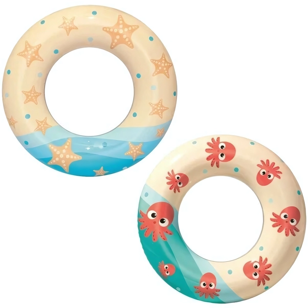 Круг для плавания 61 см Sandy Shore, 3-6 лет, Bestway (36014)