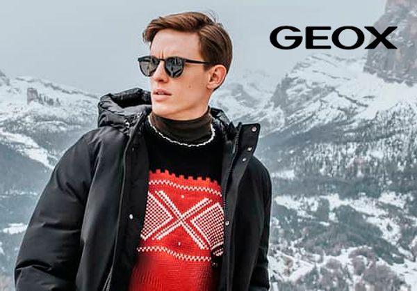 Скидки 20% на куртки и пуховики Geox