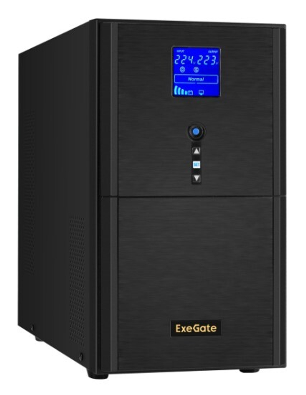 Источник бесперебойного питания  Exegate SineTower SZ-5000.LCD.AVR.2SH.1C13.T.RJ.USB