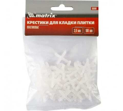 Крестики 2,5 мм, 100 шт.// Matrix 88088
