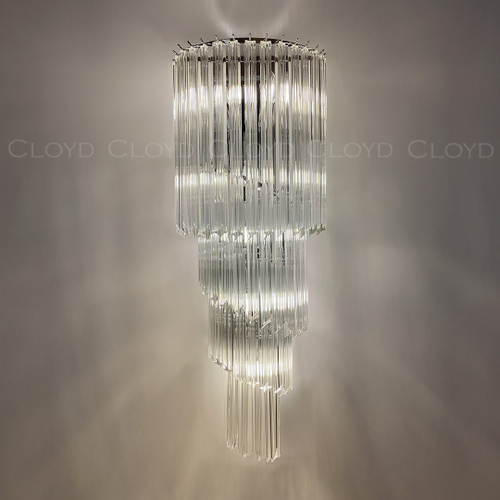 Бра Cloyd EVOLUTE-A W6 / выс. 100 см - хром (арт.20312)