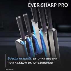 Нож сантоку с чехлом для заточки Tefal Ever Sharp K2579024