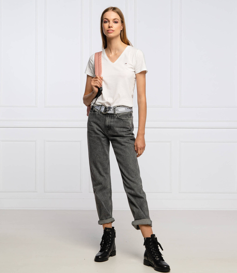 футболка Tommy Jeans - белый(DW0DW09197)