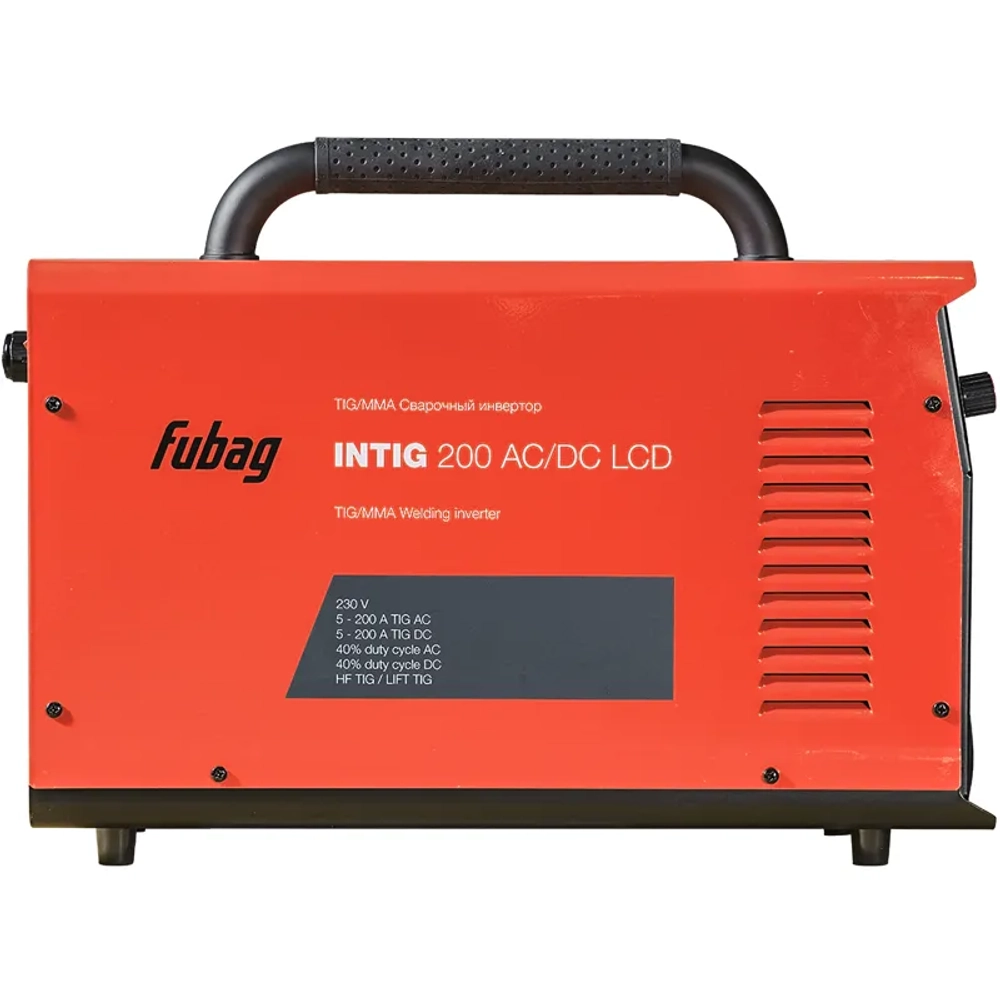 FUBAG INTIG 200 AC/DC Пульс LCD (Pulse) сварочный полуавтомат инверторный с горелкой FB TIG 26 5P 31592.1