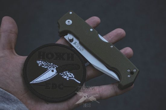 Складной нож Cold Steel 62L SR1 c клинком из стали CPM-S35VN, рукоять G10