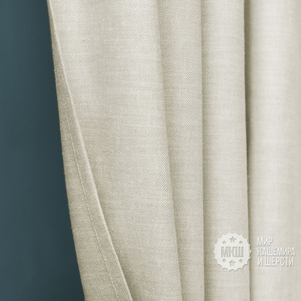 Готовые шторы для спальни КАННИ (арт. BL01-275-02) - (140х270)х2 см. - бежевые
