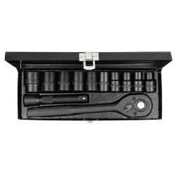 Набор инструментов ударный 12пр. 1/2''(12гр.) FORCEKRAFT FK-4122-9