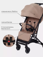 Коляска прогулочная Rant Basic Juno Cream
