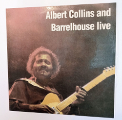 Винтажная виниловая пластинка LP Albert Collins And Barrelhouse Albert Collins And Barrelhouse Live (Литва 1992)