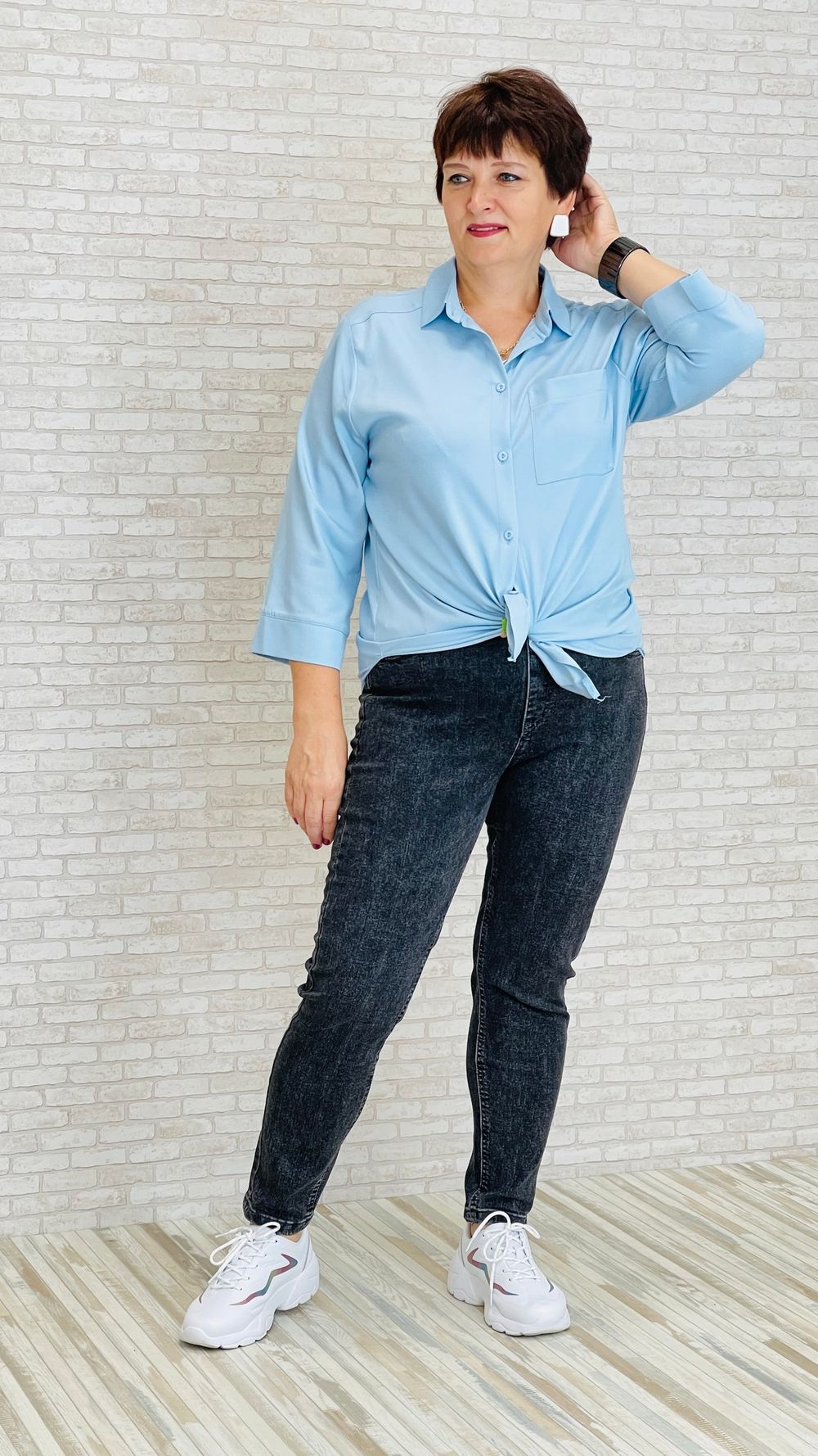 Джинсы МС-2-1721 (тёмно-серый)