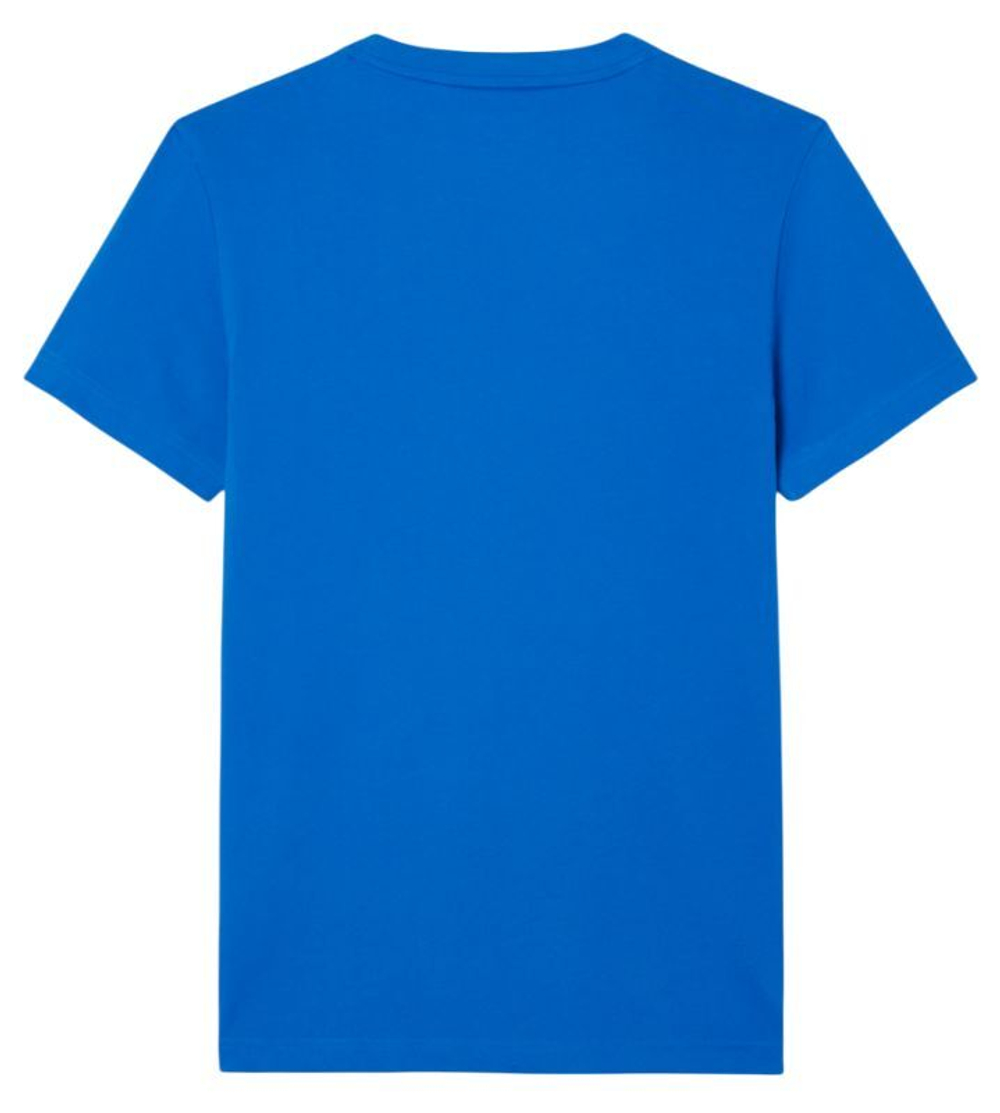 Мужская теннисная футболка Lacoste Tennis x Novak Djokovic Pack - небесный