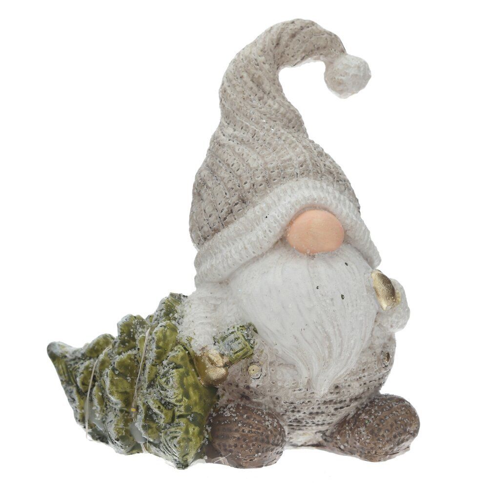 GAEM Фигрка декоративная "Гном" с подсветкой (LR44x2,прилаг), L1, L12 W7 H14 см, 2в.