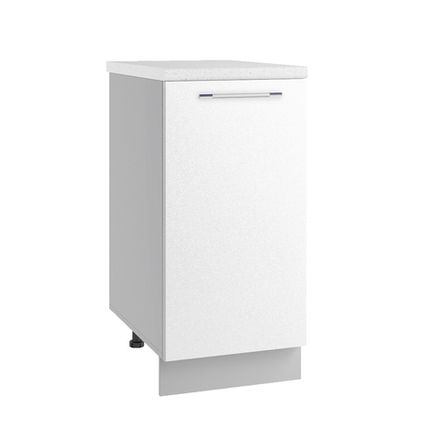 Кухня Модуль С 400 Олива Снег глянец