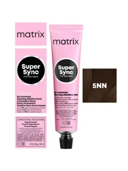 Matrix Color Sync 5NN Светлый шатен глубокий натуральный 90 мл