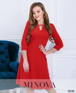 Платье 3114-красный Minova