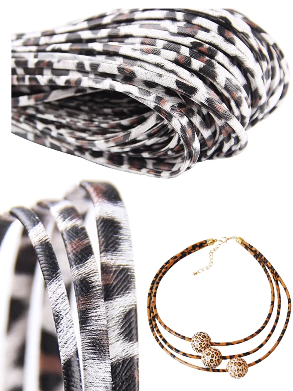 Полоска шнур из кожи 5 мм