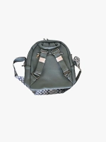 Рюкзак сумка женская из экокожи бежевая QOZA