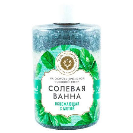 Солевая ванна "Освежающая" с мятой
