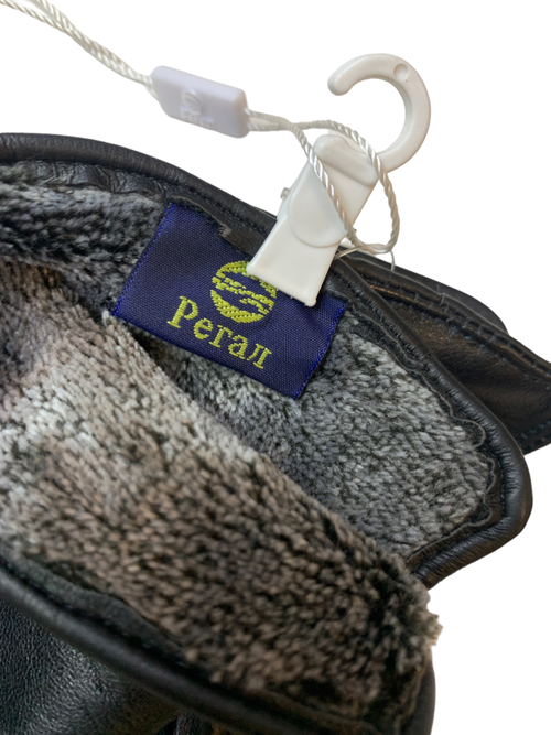 Регал.Перчатки.Женские.Кожаные.Сенсорные.10 шт в упаковке.