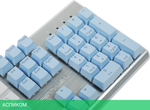 Клавиатура A4Tech Fstyler Neon синий/белый (FS100)
