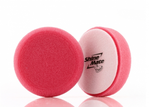 Полировальный круг плоский мягкий (ровный,конус) красный 70 мм