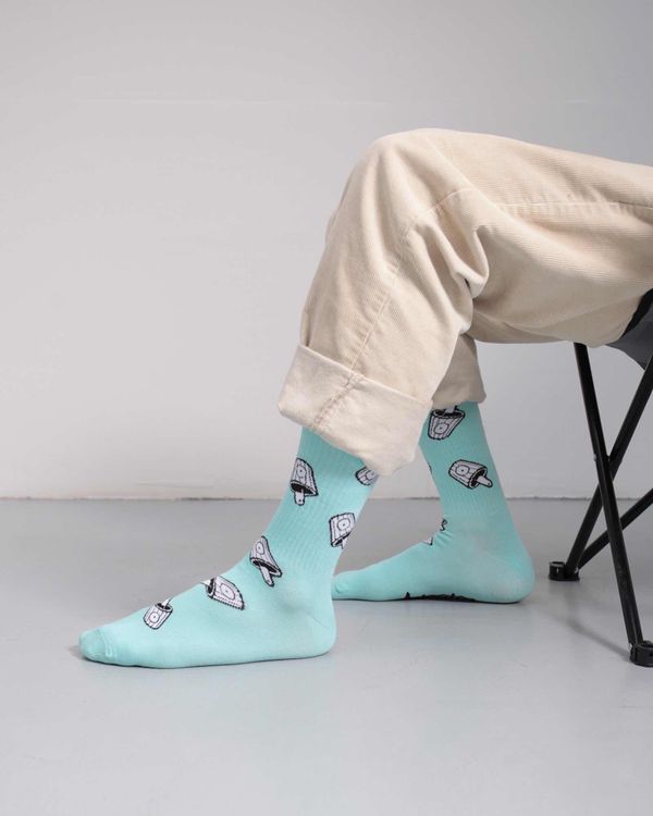 Носки Caps Мятные - фото 2