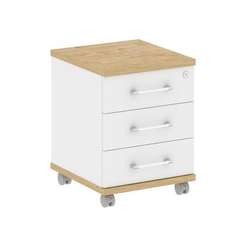 Shift Тумба мобильная SK.TM Тиквуд Светлый/Белый Бриллиант 432*460*562