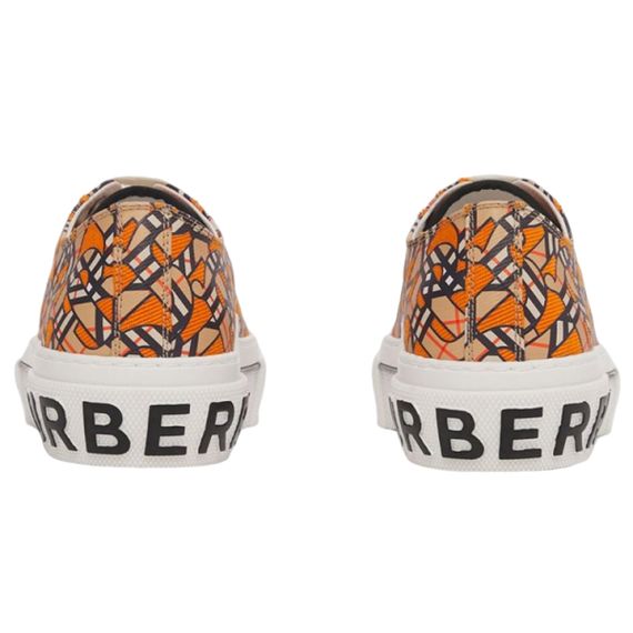 Burberry Low Top Lace-up 'Bright Orange'