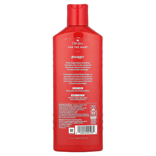 Old Spice, Шампунь и кондиционер 2 в 1, Swagger, 400 мл (13,5 жидк. Унции)