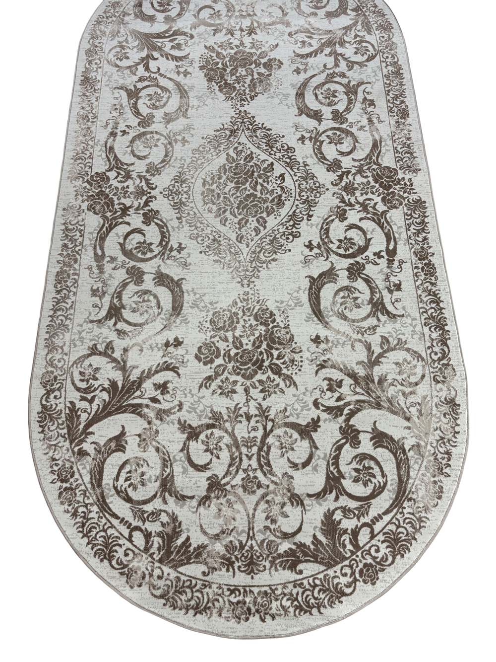 Ковер Rimma Lux 36932J Cream/D.Beige Овал