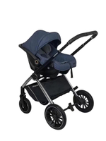 Детская модульная коляска Luxmom 750, автолюлька /выдвижная ручка /цвета