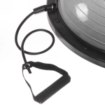 Балансировочная платформа «Classic» 59 х18 см (в комплекте насос и 2 эспандера трубчатых), серый