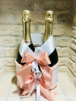 Украшение на шампанское