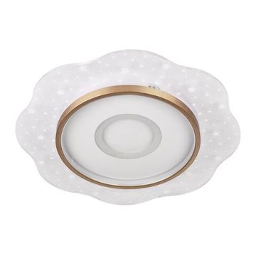 Потолочный cветильник LED4U L1028-500 WH-GD