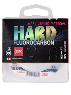 Леска LUCKY JOHN Fluorocarbon Hard 0.21 мм / 30 м