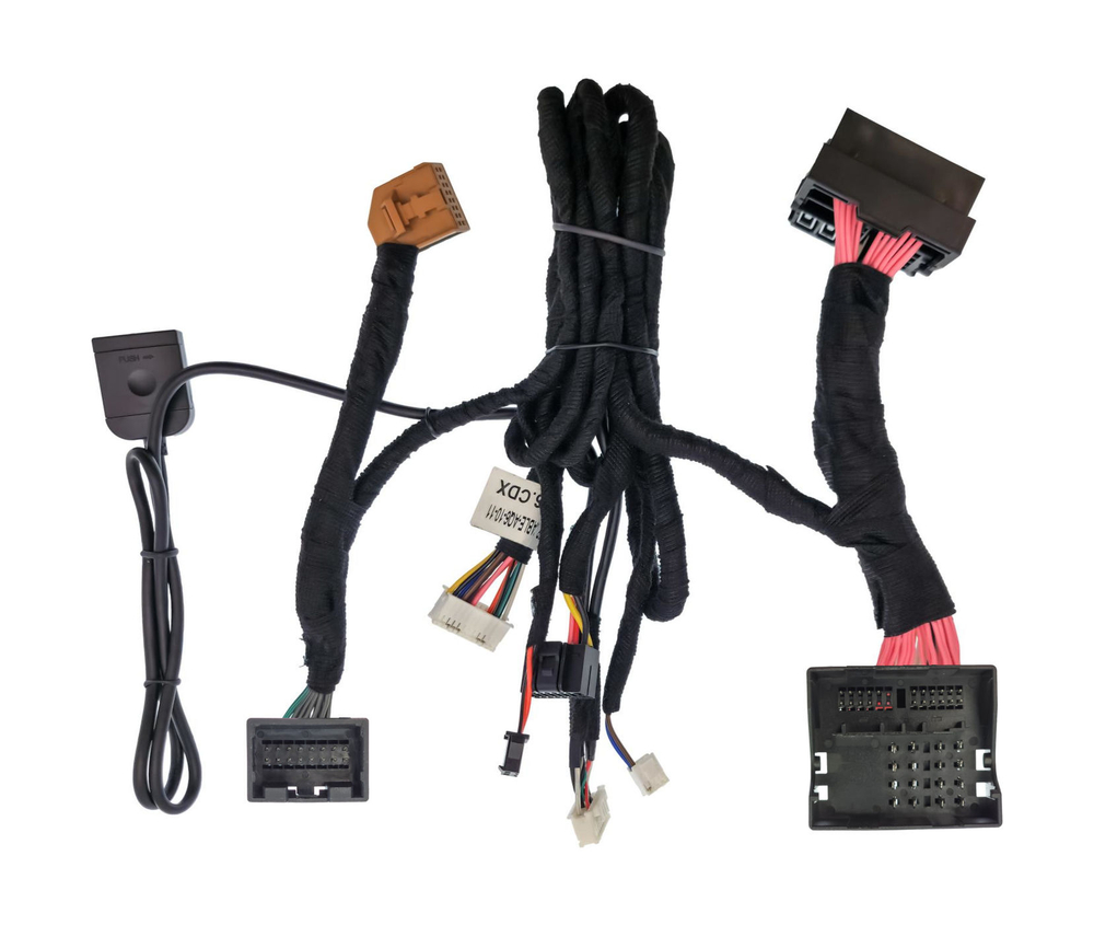 Комплект с разъёмами 12.3" Audi Q7 2009-2016 система 3G (FYT, все провода в комплекте) - Car-Smart LUX-U3GQ7