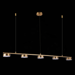 SL6000.303.05 Светильник подвесной ST-Luce Латунь/Латунь LED 5*7W 3000K