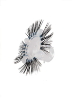 Эластичное эрекционное кольцо с черными «ресничками»