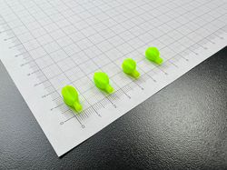 Бобышка "шар с секторами" (для коннектора Ø3мм)