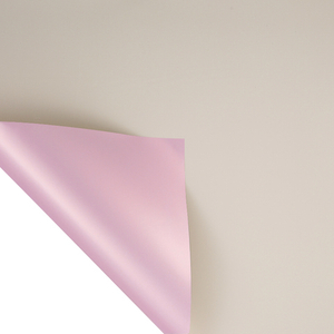 Пленка матовая двусторонняя Розовое золото/Молочная