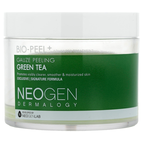 Neogen, Bio-Peel, диски для пилинга, зеленый чай, 30 шт., 200 мл