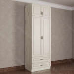 Шкаф распашной с антресолью 2/4 (мадес)