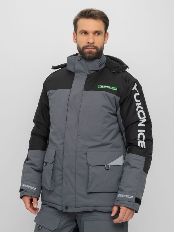 Костюм зимний Yukon Ice ткань Breathable цвет Серый/Черный