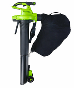 Воздуходувка-пылесос аккумуляторная ручная Greenworks GD40BVII 40В Li-Ion без АКБ и ЗУ (2406907)