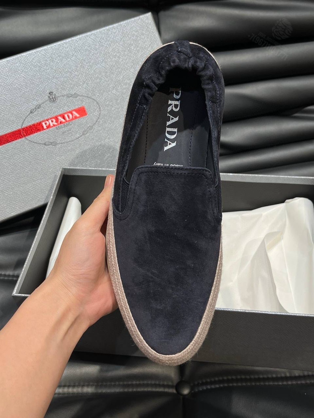 Слипоны Prada